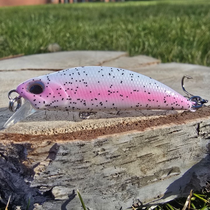 Wobler GERMINA Trout Minnow 6cm 6g Pink Lady