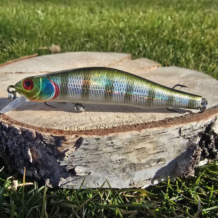Wobler GERMINA Bleak 8cm 8g Mirror Perch