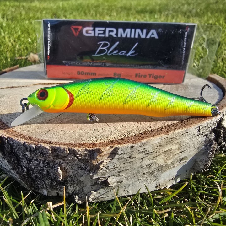 Wobler GERMINA Bleak 8cm 8g Fire Tiger