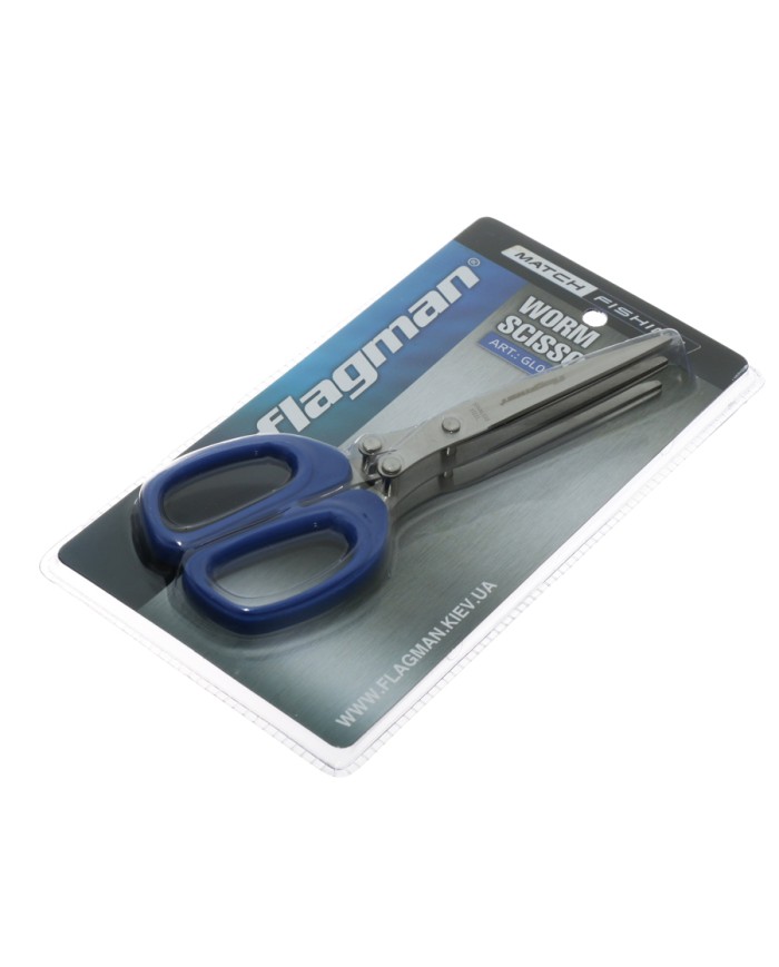 Nożyczki do cięcia robaków Flagman Triple Bait Scissors - roz. L Nożyczki do cięcia robaków Flagman Triple Bait Scissors - roz. L