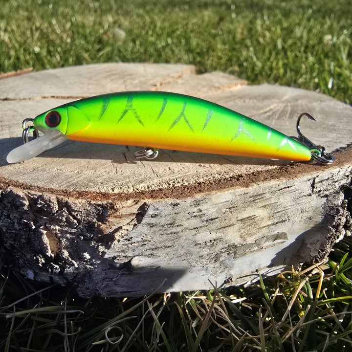 Wobler GERMINA Univeral Minnow 6.5cm 4.5g Fire Tiger