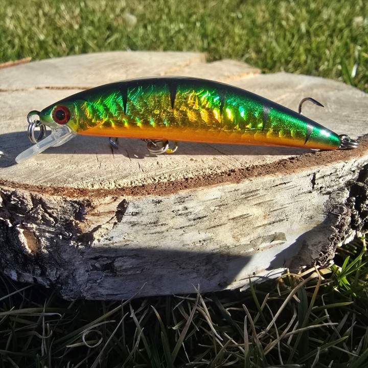 Wobler GERMINA Univeral Minnow 6.5cm 4.5g Gold Perch