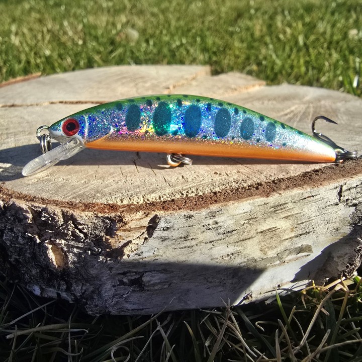 Wobler GERMINA Univeral Minnow 6.5cm 4.5g Young Trout