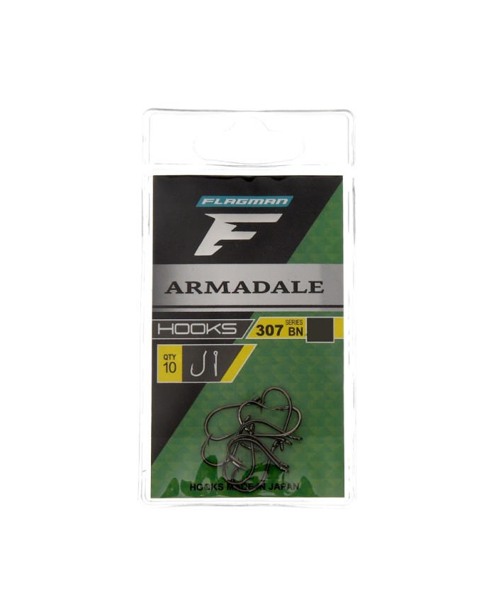 FLAGMAN HOOK Armadale 307 ?10 black nickel 10pcs