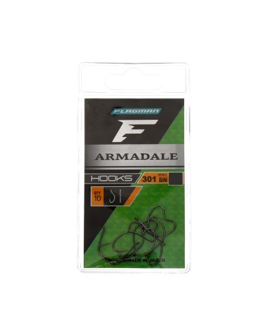 FLAGMAN HOOK Armadale 301 ?8 black nickel 10pcs