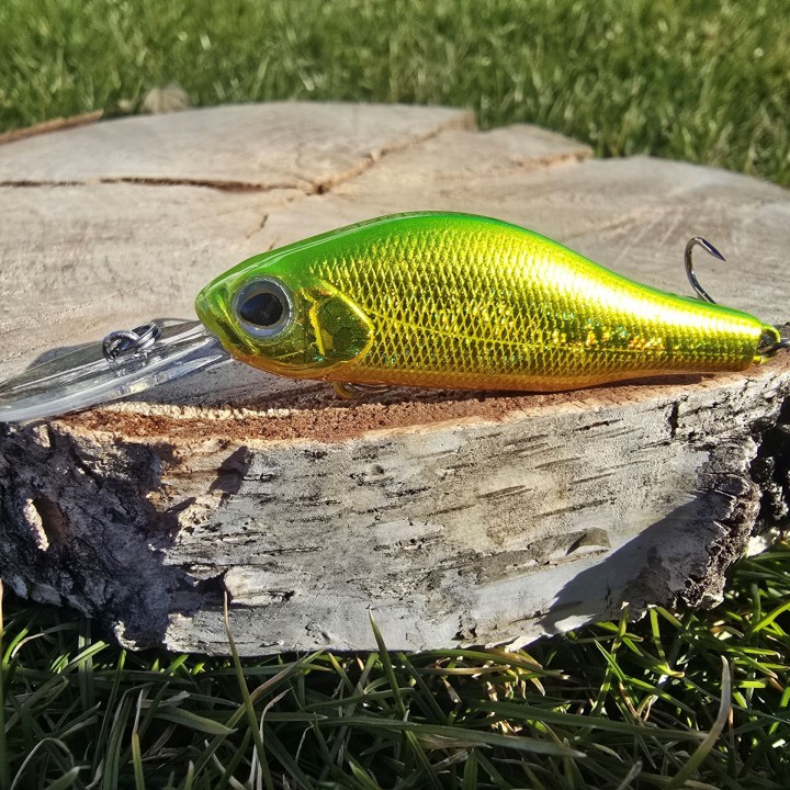 Wobler GERMINA Crank Bait 5cm 4.5g Fire Tiger