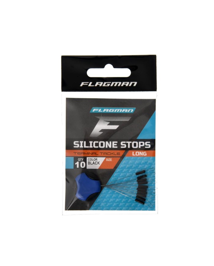 Stopery FLAGMAN Silicon Long Stops - roz. M