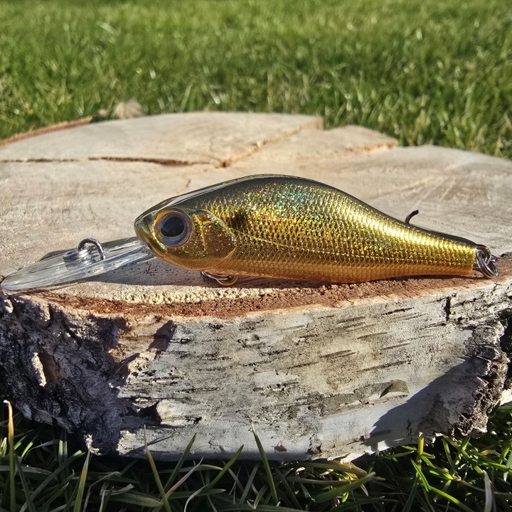 Wobler GERMINA Crank Bait 5cm 4.5g Gold Rush