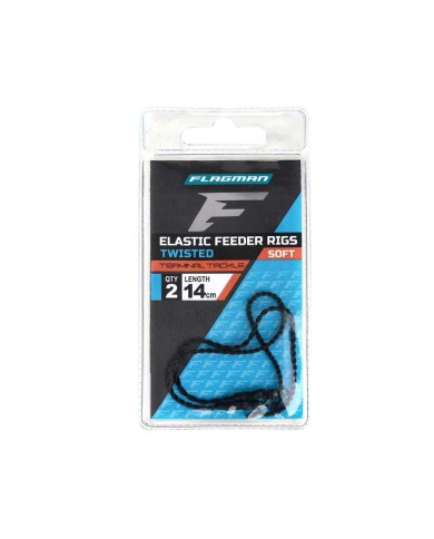 Amortyzator FLAGMAN Elastic Feeder Rigs Soft 14cm - 2 szt. Amortyzator FLAGMAN Elastic Feeder Rigs Soft 14cm - 2 szt.