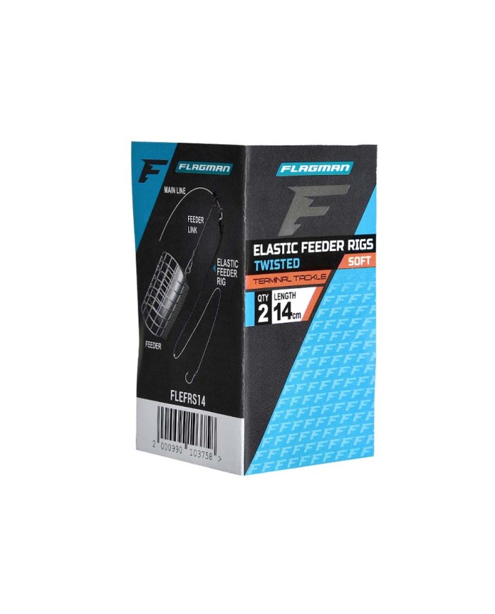 Amortyzator FLAGMAN Elastic Feeder Rigs Soft 14cm - 2 szt.