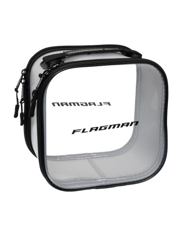 Organizer FLAGMAN EVA Gray Woven Transparent Cover Large 24x24x15cm Organizer FLAGMAN EVA Gray Woven Transparent Cover Large 24x24x15cm