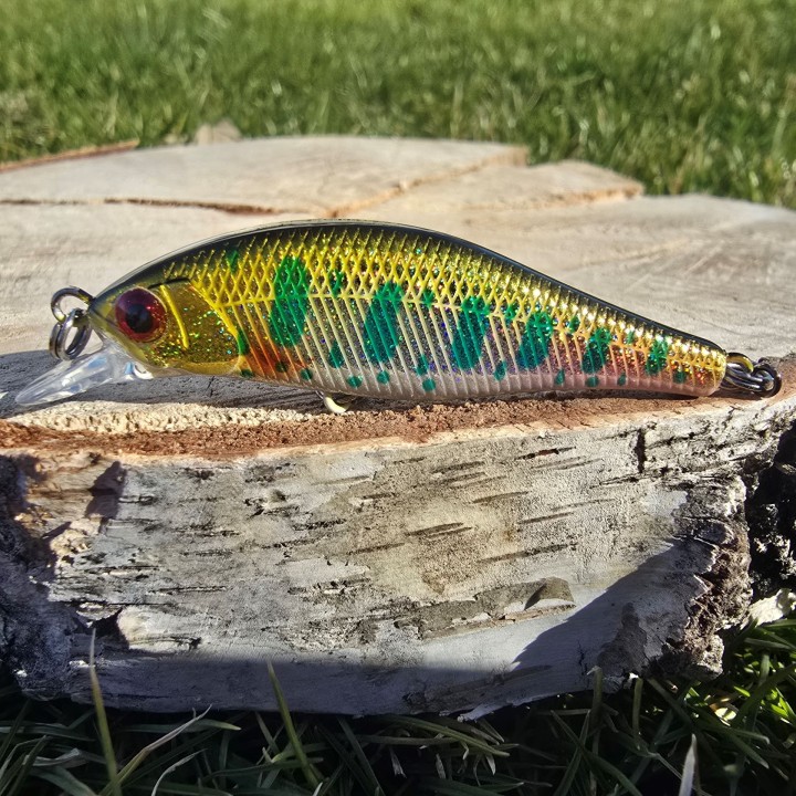 Wobler GERMINA Smelt 5cm 4.1g Green Trout