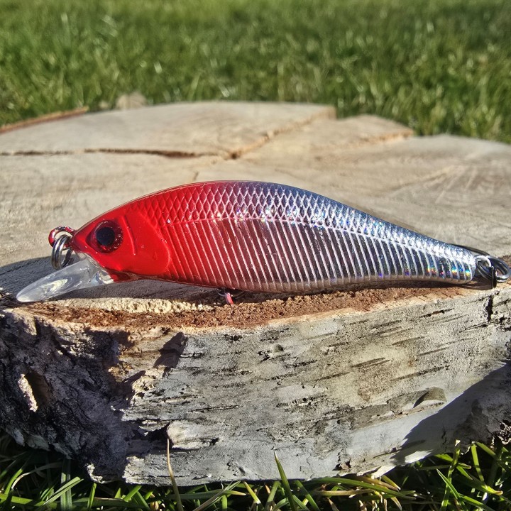 Wobler GERMINA Smelt 5cm 4.1g Red Head