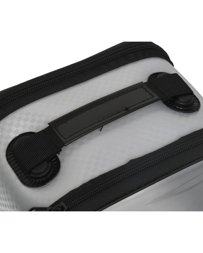 Organizer FLAGMAN EVA Gray Woven Transparent Cover Medium 22x22x14cm Organizer FLAGMAN EVA Gray Woven Transparent Cover Medium 22x22x14cm