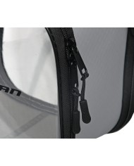 Organizer FLAGMAN EVA Gray Woven Transparent Cover Medium 22x22x14cm Organizer FLAGMAN EVA Gray Woven Transparent Cover Medium 22x22x14cm