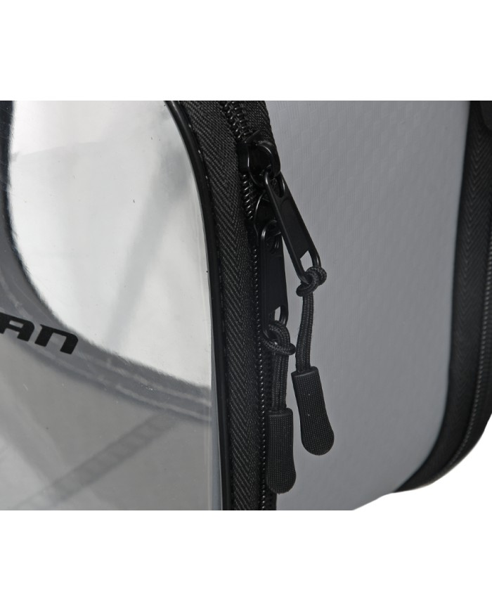 Organizer FLAGMAN EVA Gray Woven Transparent Cover Small 20x20x13cm Organizer FLAGMAN EVA Gray Woven Transparent Cover Small 20x20x13cm