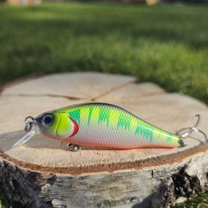 Wobler GERMINA Perch 7cm 9g Pink Trout