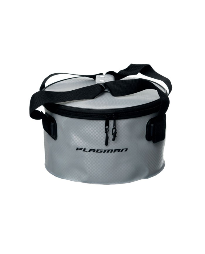 Miękka miska FLAGMAN EVA Gray Woven Bucket 30x18cm Miękka miska FLAGMAN EVA Gray Woven Bucket 30x18cm