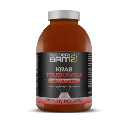 Zalewa FEEDER BAIT 250ml - Krab & Truskawka