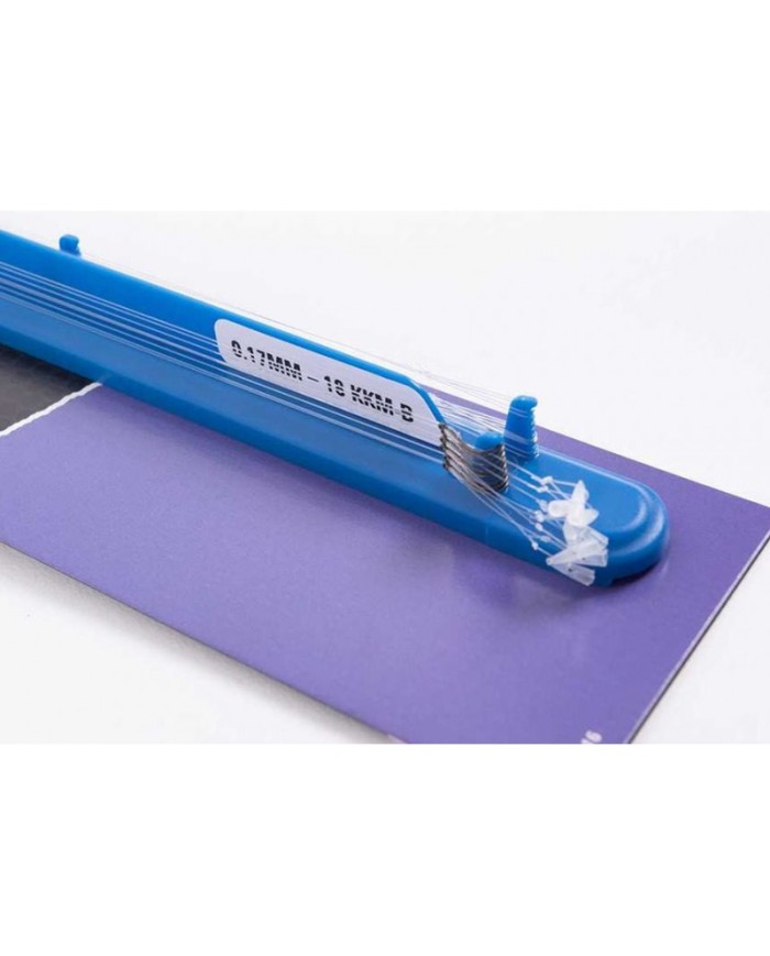 Przypony z gumką PRESTON KKM-B Hak 14 Żyłka 0.19mm 38cm - op. 8 szt.