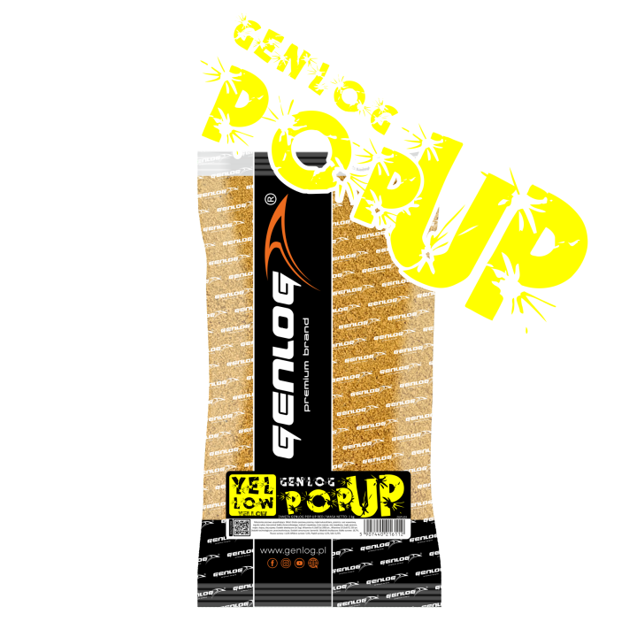 Zanęta GENLOG POP-UP Yellow 1kg Big Fish / Karp / Amur