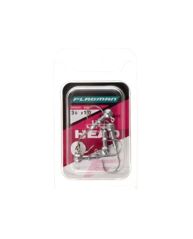 Główki jigowe FLAGMAN Jig Head 1/0 - 3g - op. 4 szt.