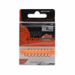 Haczyki Method Feeder GENLOG - roz. 6 - op. 8 szt. - Maruseigo Ring Mat