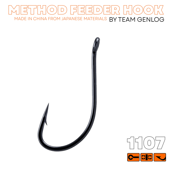 Haczyki Method Feeder GENLOG - roz. 6 - op. 8 szt. - Maruseigo Ring Mat