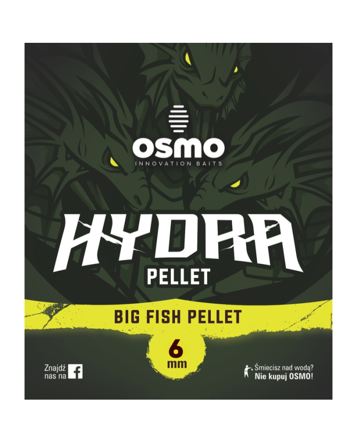 Pellet OSMO Hydra Big Fish Pellet 6mm - 0.8kg