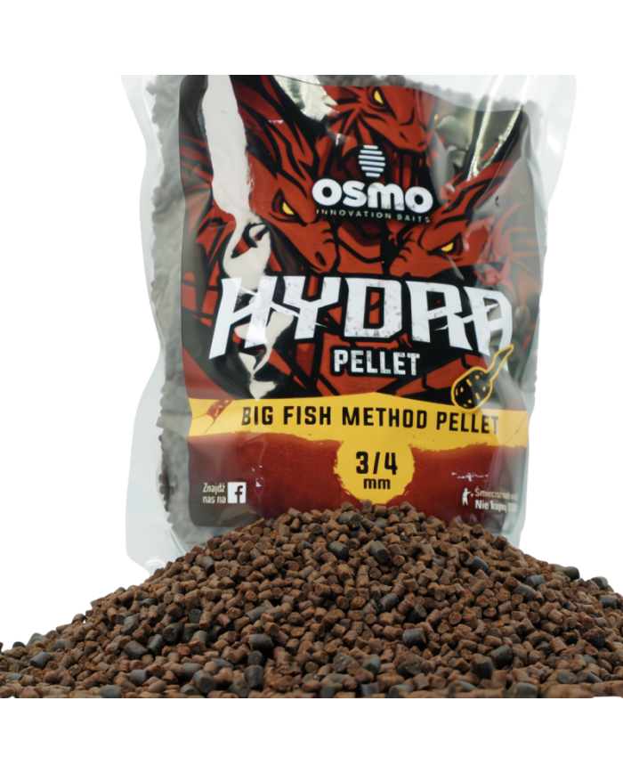 Pellet OSMO Hydra Big Fish Pellet 3/4mm - 0.8kg
