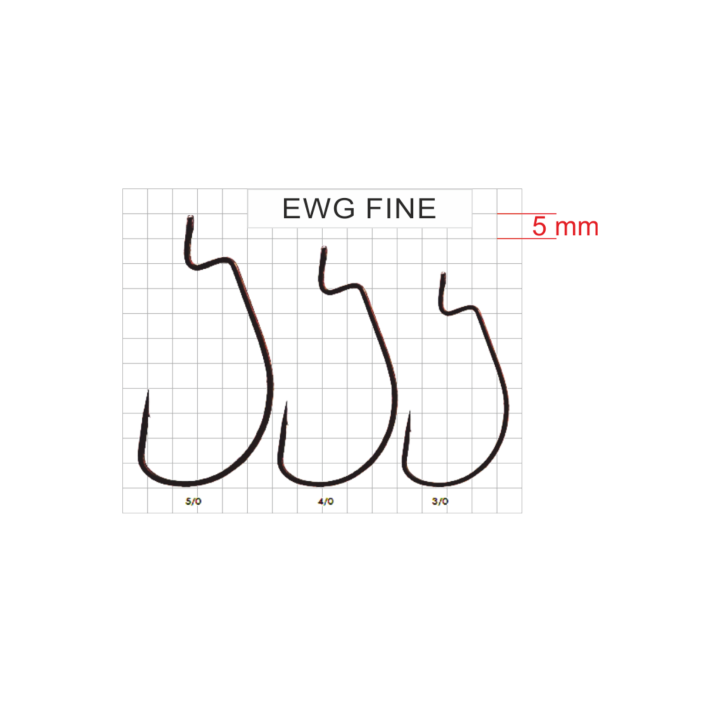 Haczyki GERMINA EWG Fine roz. 3/0 - op. 5 szt.