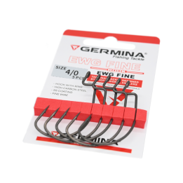 Haczyki GERMINA EWG Fine roz. 4/0 - op. 5 szt.