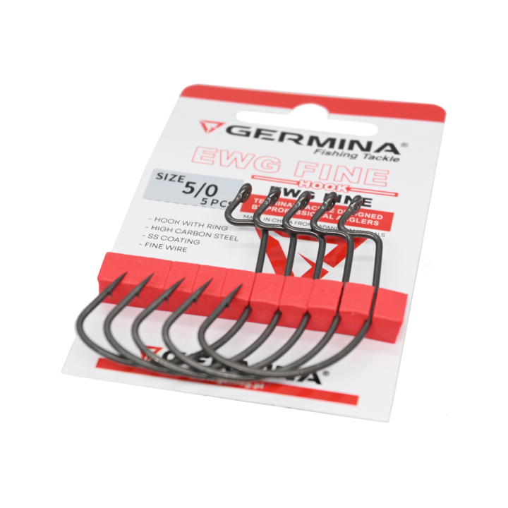 Haczyki GERMINA EWG Fine roz. 5/0 - op. 5 szt.