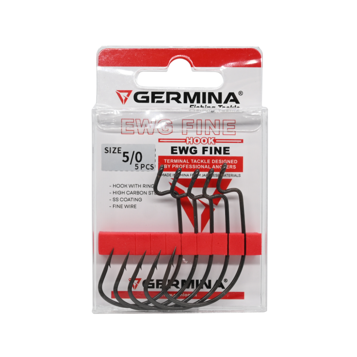 Haczyki GERMINA EWG Fine roz. 5/0 - op. 5 szt.