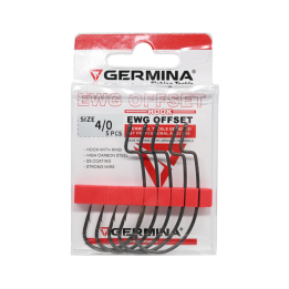 Haczyki GERMINA EWG Offset roz. 4/0 - op. 5 szt.