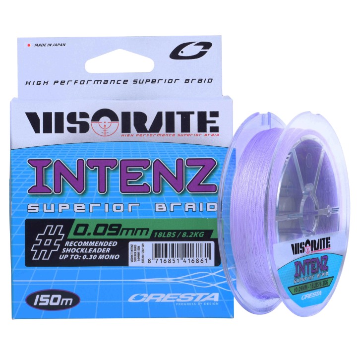 Plecionka CRESTA Visorate Intenz Superior Braid 4x 0.09mm 150m
