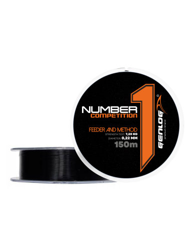 Żyłka GENLOG Number 1 Competition 0.22mm 7.2kg 150m Żyłka GENLOG Number 1 Competition 0.22mm 7.2kg 150m