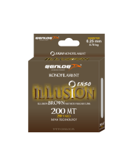 Żyłka GENLOG ENSO ILLUSION Brown 0.25mm 8.7kg 200m
