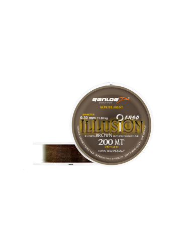 Żyłka GENLOG ENSO ILLUSION Brown 0.30mm 11.5kg 200m Żyłka GENLOG ENSO ILLUSION Brown 0.30mm 11.5kg 200m