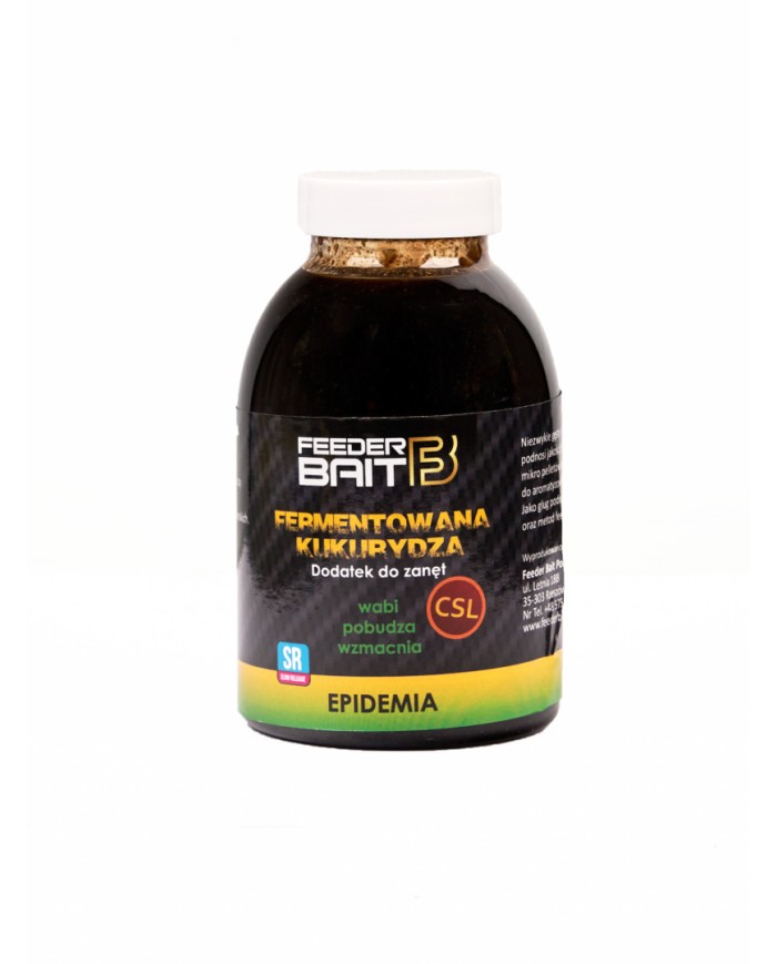 Zalewa FEEDER BAIT 250ml - Epidemia - Fermentowana Kukurydza Zalewa FEEDER BAIT 250ml - Epidemia - Fermentowana Kukurydza