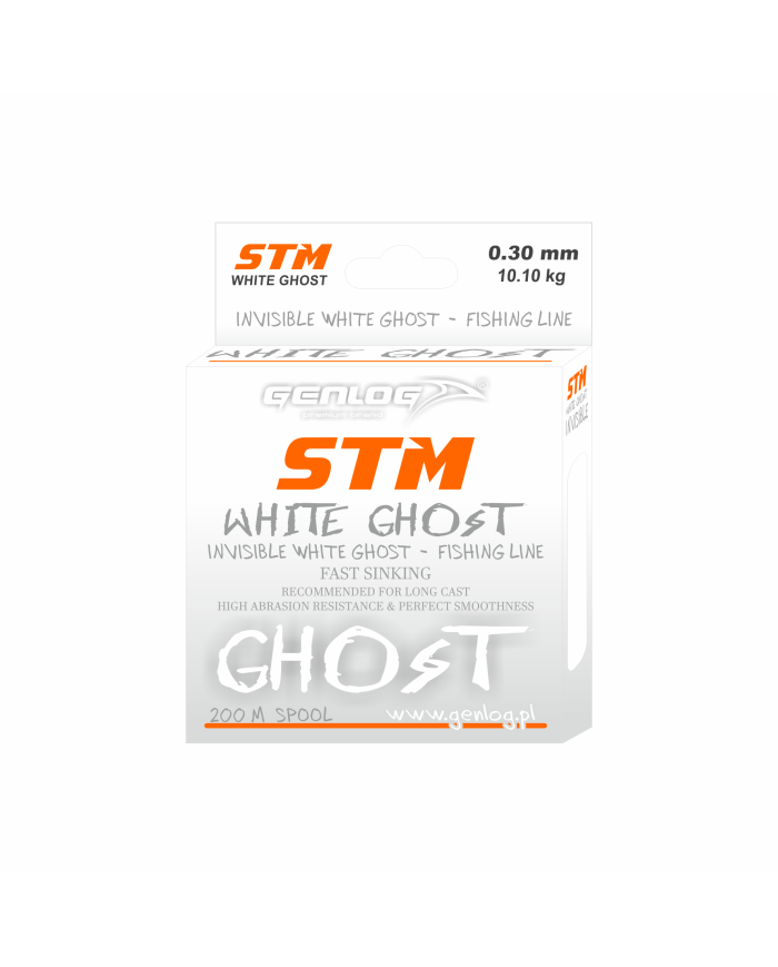 Żyłka GENLOG STM White Ghost 0.30mm 10.1kg 200m