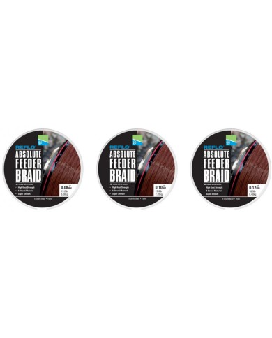 Plecionka PRESTON Reflo Absolute Feeder Braid 150m – 0.12mm Plecionka PRESTON Reflo Absolute Feeder Braid 150m – 0.12mm