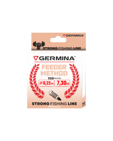Żyłka GERMINA Feeder & Method 0.22mm 7.3kg 150m Żyłka GERMINA Feeder & Method 0.22mm 7.3kg 150m
