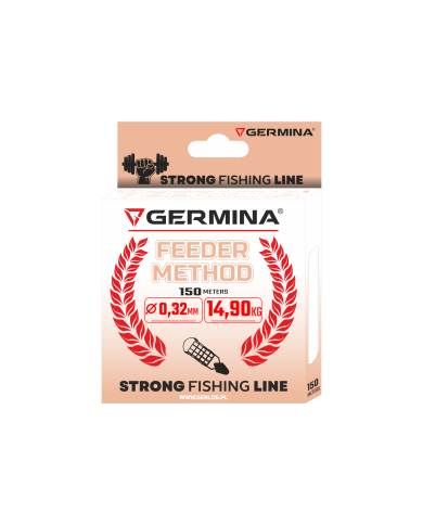 Żyłka GERMINA Feeder & Method 0.32mm 14.9kg 150m Żyłka GERMINA Feeder & Method 0.32mm 14.9kg 150m