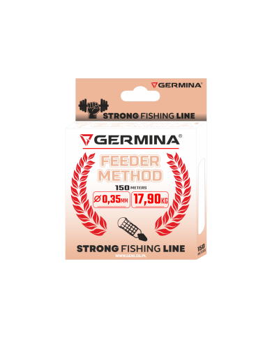 Żyłka GERMINA Feeder & Method 0.35mm 17.9kg 150m Żyłka GERMINA Feeder & Method 0.35mm 17.9kg 150m