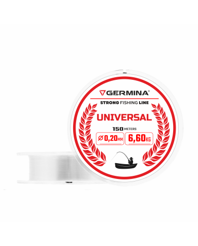 Żyłka GERMINA Universal 0.20mm 6.6kg 150m Żyłka GERMINA Universal 0.20mm 6.6kg 150m