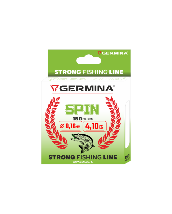 Żyłka GERMINA Spin 0.16mm 4.1kg 150m