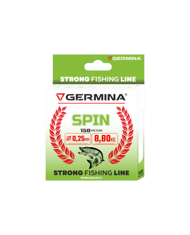 Żyłka GERMINA Spin 0.25mm 8.8kg 150m