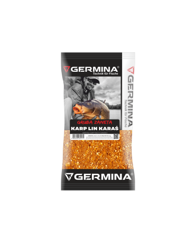 Zanęta GERMINA GRUBA Karp Lin Karaś 1kg Zanęta GERMINA GRUBA Karp Lin Karaś 1kg
