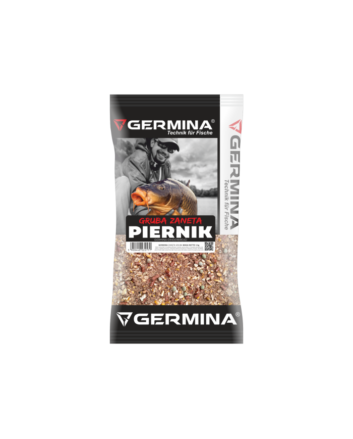 Zanęta GERMINA GRUBA Piernik 1kg Zanęta GERMINA GRUBA Piernik 1kg